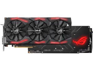 ASUS ROG Radeon RX Vega 64 STRIX-RXVEGA64-O8G-GAMING 8GB 2048-Bit HBM2 PCI Express 3.0 HDCP Ready Video Card ASUS ROG Radeon RX Vega 64 STRIX-RXVEGA64-O8G-GAMING 8GB 2048-Bit HBM2 PCI Express 3.0 HDCP Ready Video Card