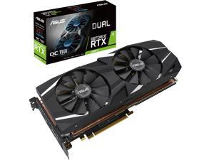ASUS Dual GeForce RTX 2080 Ti DirectX 12 DUAL-RTX2080TI-O11G 11GB 352-Bit GDDR6 PCI Express 3.0 HDCP Ready SLI Support Video Card ASUS Dual GeForce RTX 2080 Ti DirectX 12 DUAL-RTX2080TI-O11G 11GB 352-Bit GDDR6 PCI Express 3.0 HDCP Ready SLI Support Video Card