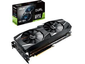 ASUS GeForce RTX 2080 Overclocked 8G GDDR6 Dual-Fan Edition VR Ready HDMI DP 1.4 USB Type-C Graphics Card (DUAL-RTX2080-O8G) ASUS GeForce RTX 2080 Overclocked 8G GDDR6 Dual-Fan Edition VR Ready HDMI DP 1.4 USB Type-C Graphics Card (DUAL-RTX2080-O8G)
