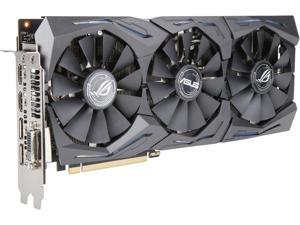 ASUS ROG STRIX GeForce GTX 1060 DirectX 12 ROG-STRIX-GTX1060-A6G-GAMING 6GB 192-Bit GDDR5 PCI Express 3.0 HDCP Ready Video Card ASUS ROG STRIX GeForce GTX 1060 DirectX 12 ROG-STRIX-GTX1060-A6G-GAMING 6GB 192-Bit GDDR5 PCI Express 3.0 HDCP Ready Video Card