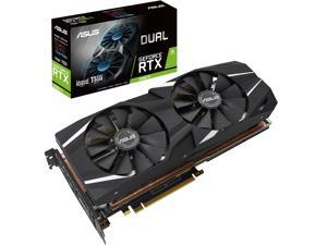 ASUS Dual GeForce RTX 2080 Ti DirectX 12 DUAL-RTX2080TI-A11G 11GB 352-Bit GDDR6 PCI Express 3.0 HDCP Ready SLI Support Video Card ASUS Dual GeForce RTX 2080 Ti DirectX 12 DUAL-RTX2080TI-A11G 11GB 352-Bit GDDR6 PCI Express 3.0 HDCP Ready SLI Support Video Card
