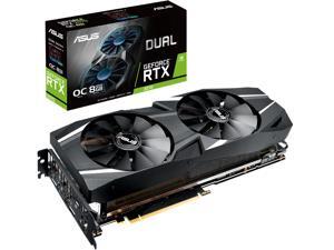 ASUS Dual GeForce RTX 2070 DirectX 12 DUAL-RTX2070-O8G 8GB 256-Bit GDDR6 PCI Express 3.0 HDCP Ready Video Card ASUS Dual GeForce RTX 2070 DirectX 12 DUAL-RTX2070-O8G 8GB 256-Bit GDDR6 PCI Express 3.0 HDCP Ready Video Card