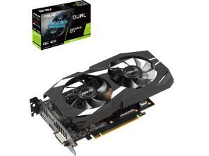ASUS Dual GeForce GTX 1660 Ti DUAL-GTX1660TI-O6G 6GB 192-Bit GDDR6 PCI Express 3.0 HDCP Ready Video Card ASUS Dual GeForce GTX 1660 Ti DUAL-GTX1660TI-O6G 6GB 192-Bit GDDR6 PCI Express 3.0 HDCP Ready Video Card