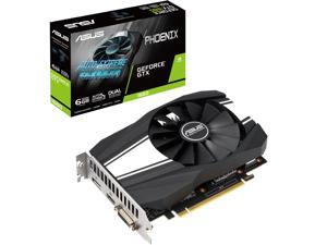 ASUS GeForce GTX 1660 6GB Phoenix Fan Edition HDMI DP DVI Graphics Card (PH-GTX1660-6G) ASUS GeForce GTX 1660 6GB Phoenix Fan Edition HDMI DP DVI Graphics Card (PH-GTX1660-6G)