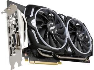 MSI GeForce GTX 1060 DirectX 12 GTX 1060 ARMOR 6G OC 6GB 192-Bit GDDR5 PCI Express 3.0 x16 HDCP Ready ATX Video Card MSI GeForce GTX 1060 DirectX 12 GTX 1060 ARMOR 6G OC 6GB 192-Bit GDDR5 PCI Express 3.0 x16 HDCP Ready ATX Video Card