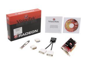 Visiontek Radeon HD 5450 SFF 512MB DDR3 3M (2 x DVI-I, DP) w/ 2 x DVI-I to VGA Adapter, 900327 Visiontek Radeon HD 5450 SFF 512MB DDR3 3M (2 x DVI-I, DP) w/ 2 x DVI-I to VGA Adapter, 900327