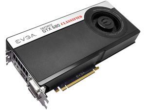 EVGA 04G-P4-3688-KR GeForce GTX 680 Classified 4GB 256-bit GDDR5 PCI Express 3.0 x16 HDCP Ready SLI Support Video Card EVGA 04G-P4-3688-KR GeForce GTX 680 Classified 4GB 256-bit GDDR5 PCI Express 3.0 x16 HDCP Ready SLI Support Video Card