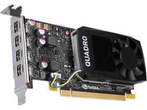 PNY Quadro P1000 VCQP1000-PB 4GB 128-bit GDDR5 PCI Express 3.0 x16 Low Profile Video Cards - Workstation PNY Quadro P1000 VCQP1000-PB 4GB 128-bit GDDR5 PCI Express 3.0 x16 Low Profile Video Cards - Workstation
