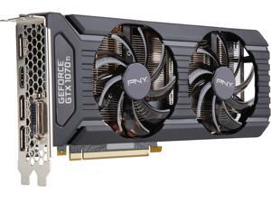 PNY GeForce GTX 1070 Ti DirectX 12 VCGGTX1070T8PB-BB 8GB 256-Bit GDDR5 PCI Express 3.0 x16 SLI Support Video Card PNY GeForce GTX 1070 Ti DirectX 12 VCGGTX1070T8PB-BB 8GB 256-Bit GDDR5 PCI Express 3.0 x16 SLI Support Video Card