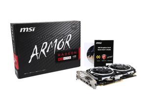 MSI Radeon RX 470 DirectX 12 Radeon RX 470 ARMOR 4G OC-R 4GB 256-Bit GDDR5 PCI Express 3.0 x16 HDCP Ready CrossFireX Support Video Card MSI Radeon RX 470 DirectX 12 Radeon RX 470 ARMOR 4G OC-R 4GB 256-Bit GDDR5 PCI Express 3.0 x16 HDCP Ready CrossFireX Support Video Card