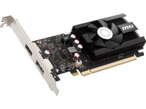 MSI GeForce GT 1030 DirectX 12 GT 1030 2GD4 LP OC 2GB 64-Bit DDR4 PCI Express 3.0 x16 (Uses x4) HDCP Ready Low Profile Video Card MSI GeForce GT 1030 DirectX 12 GT 1030 2GD4 LP OC 2GB 64-Bit DDR4 PCI Express 3.0 x16 (Uses x4) HDCP Ready Low Profile Video Card