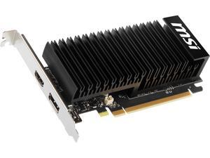 MSI GeForce GT 1030 DirectX 12 GT 1030 2GHD4 LP OC 2GB 64-Bit DDR4 PCI Express 3.0 x16 (Uses x4) HDCP Ready Low Profile Video Card MSI GeForce GT 1030 DirectX 12 GT 1030 2GHD4 LP OC 2GB 64-Bit DDR4 PCI Express 3.0 x16 (Uses x4) HDCP Ready Low Profile Video Card