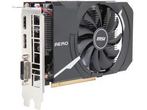 MSI GeForce GTX 1650 DirectX 12 GTX 1650 AERO ITX 4G OC 4GB 128-Bit GDDR5 PCI Express 3.0 x16 HDCP Ready Video Card MSI GeForce GTX 1650 DirectX 12 GTX 1650 AERO ITX 4G OC 4GB 128-Bit GDDR5 PCI Express 3.0 x16 HDCP Ready Video Card