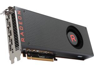 XFX Radeon RX VEGA 64 DirectX 12 RX-VEGMTBFX6 8GB 2048-Bit HBM2 PCI Express 3.0 CrossFireX Support Video Card Air Cooler (Black Design) XFX Radeon RX VEGA 64 DirectX 12 RX-VEGMTBFX6 8GB 2048-Bit HBM2 PCI Express 3.0 CrossFireX Support Video Card Air Cooler (Black Design)