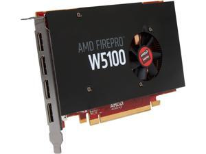 AMD FirePro W5100 100-505737 4GB 128-bit GDDR5 PCI Express 3.0 x16 Workstation Video Card AMD FirePro W5100 100-505737 4GB 128-bit GDDR5 PCI Express 3.0 x16 Workstation Video Card