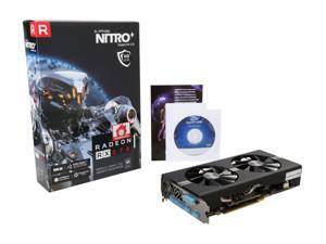 Sapphire Radeon NITRO+ RX 570 4GB GDDR5 PCI-E Dual HDMI / DVI-D / Dual DP w/ Backplate (UEFI), 100412NT+4GL Sapphire Radeon NITRO+ RX 570 4GB GDDR5 PCI-E Dual HDMI / DVI-D / Dual DP w/ Backplate (UEFI), 100412NT+4GL