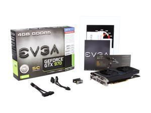 EVGA GeForce GTX 970 04G-P4-2974-KR 4GB SC GAMING w/ACX 2.0, Silent Cooling Graphics Card EVGA GeForce GTX 970 04G-P4-2974-KR 4GB SC GAMING w/ACX 2.0, Silent Cooling Graphics Card