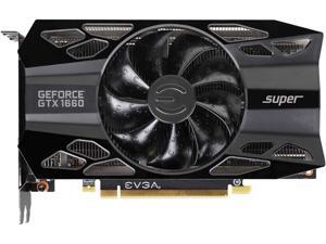 EVGA GeForce GTX 1660 SUPER BLACK GAMING Video Card, 06G-P4-1061-KR, 6GB GDDR6, Single Fan EVGA GeForce GTX 1660 SUPER BLACK GAMING Video Card, 06G-P4-1061-KR, 6GB GDDR6, Single Fan