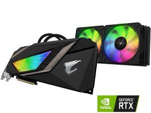 GIGABYTE AORUS GeForce RTX 2080 XTREME WATERFORCE 8G Graphics Card, 240mm AIO with RGB Fans, 8GB 256-Bit GDDR6, GV-N2080AORUSX W-8GC Video Card GIGABYTE AORUS GeForce RTX 2080 XTREME WATERFORCE 8G Graphics Card, 240mm AIO with RGB Fans, 8GB 256-Bit GDDR6, GV-N2080AORUSX W-8GC Video Card