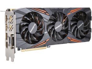 GIGABYTE GeForce GTX 1070 DirectX 12 GV-N1070WF3-8GD 8GB 256-Bit GDDR5 PCI Express 3.0 x16 SLI Support ATX Video Card GIGABYTE GeForce GTX 1070 DirectX 12 GV-N1070WF3-8GD 8GB 256-Bit GDDR5 PCI Express 3.0 x16 SLI Support ATX Video Card