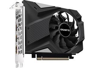 GIGABYTE GeForce GTX 1650 DirectX 12 GV-N1650IX-4GD 4GB 128-Bit GDDR5 PCI Express 3.0 x16 MINI ITX Video Card GIGABYTE GeForce GTX 1650 DirectX 12 GV-N1650IX-4GD 4GB 128-Bit GDDR5 PCI Express 3.0 x16 MINI ITX Video Card