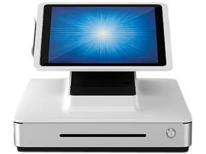 Elo E475092 PayPoint Plus POS System for 9.7" iPads with Barcode Scanner, Receipt Printer, Cash Drawer, MSR & Customer Facing Display, NA/China - White Elo E475092 PayPoint Plus POS System for 9.7" iPads with Barcode Scanner, Receipt Printer, Cash Drawer, MSR & Customer Facing Display, NA/China - White