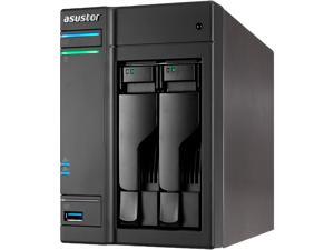 Asustor AS6302T, 2-Bay NAS (Diskless), Intel Celeron 2.0GHz Dual-Core, 2GB RAM Asustor AS6302T, 2-Bay NAS (Diskless), Intel Celeron 2.0GHz Dual-Core, 2GB RAM