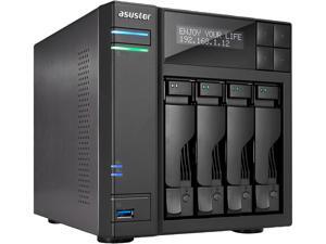 Asustor AS6404T, 4-Bay NAS (Diskless), Intel Celeron 1.5GHz Quad-Core, 8GB RAM Asustor AS6404T, 4-Bay NAS (Diskless), Intel Celeron 1.5GHz Quad-Core, 8GB RAM