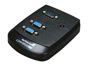 StarTech 2 Port Wall Mount VGA Video Splitter StarTech 2 Port Wall Mount VGA Video Splitter