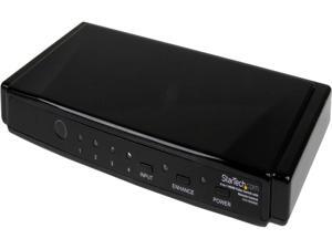 StarTech VS410HDMIE 4-to-1 HDMI Video Switch with Remote Control StarTech VS410HDMIE 4-to-1 HDMI Video Switch with Remote Control