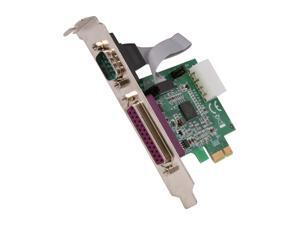 StarTech 1S1P Native PCI Express Parallel Serial Combo Card with 16950 UART Model PEX1S1P952 StarTech 1S1P Native PCI Express Parallel Serial Combo Card with 16950 UART Model PEX1S1P952