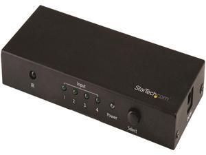StarTech.com VS421HD20 4-Port HDMI Switch - 4K 60Hz - Supports HDCP - IR - HDMI Selector - HDMI Multiport Video Switcher - HDMI Switcher StarTech.com VS421HD20 4-Port HDMI Switch - 4K 60Hz - Supports HDCP - IR - HDMI Selector - HDMI Multiport Video Switcher - HDMI Switcher