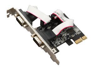 Rosewill RC-301EU - 2-Port PCIe Serial Card Rosewill RC-301EU - 2-Port PCIe Serial Card