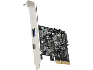 Rosewill RC-509 PCI-E (PCI Express) to USB 3.1 (Type A +Type C) Expansion Card USB 3.1 Gen II SuperSpeed 10Gbps Internal 15-Pin Power Connector USB-C Port 3A Charging Power With Asmedia Chipset Rosewill RC-509 PCI-E (PCI Express) to USB 3.1 (Type A +Type C) Expansion Card USB 3.1 Gen II SuperSpeed 10Gbps Internal 15-Pin Power Connector USB-C Port 3A Charging Power With Asmedia Chipset