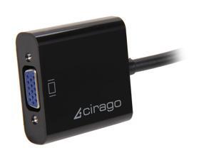 Cirago DPA1011 DisplayPort to VGA (HD15) Active Adapter Cirago DPA1011 DisplayPort to VGA (HD15) Active Adapter