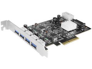 VANTEC UGT-PCE470-2C Dual Chip 4-Port Dedicated 10Gbps USB 3.1 Gen 2 PCIe Host Card VANTEC UGT-PCE470-2C Dual Chip 4-Port Dedicated 10Gbps USB 3.1 Gen 2 PCIe Host Card