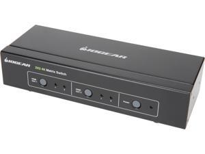 IOGEAR GHMS8422 2x2 HDMI Matrix Switch with Cinema 4K and RS-232 (TAA) IOGEAR GHMS8422 2x2 HDMI Matrix Switch with Cinema 4K and RS-232 (TAA)