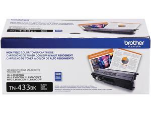 Brother TN433BK High Yield Toner Cartridge - Black Brother TN433BK High Yield Toner Cartridge - Black