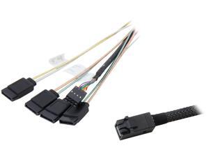 LSI LSI00411 1m Internal Cable SFF8643 to x4 SATA HDD (mini SAS HD to SATA data port)--Avago Technologies LSI LSI00411 1m Internal Cable SFF8643 to x4 SATA HDD (mini SAS HD to SATA data port)--Avago Technologies