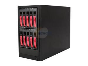 RAIDAGE DAGE1040RD-PM Configured by Host Controller 10 3.5" Drive Bays eSATA-Port Multiplier Hotswap Tower RAIDAGE DAGE1040RD-PM Configured by Host Controller 10 3.5" Drive Bays eSATA-Port Multiplier Hotswap Tower
