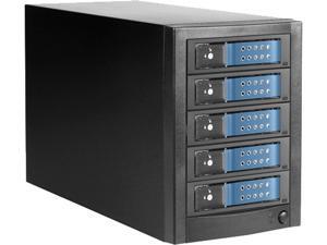 iStarUSA DAGE540DE1BL-SAU3 5-bay 3.5" SATA USB 3.0 eSATA-Port Multiplier Trayless JBOD Enclosure (Blue HDD Handle) iStarUSA DAGE540DE1BL-SAU3 5-bay 3.5" SATA USB 3.0 eSATA-Port Multiplier Trayless JBOD Enclosure (Blue HDD Handle)