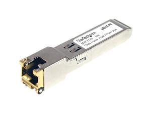StarTech.com SFPC1110 Cisco SFP-GE-T Compatible SFP Module - 1000BASE-T RJ45 Copper Transceiver - SFPC1110 StarTech.com SFPC1110 Cisco SFP-GE-T Compatible SFP Module - 1000BASE-T RJ45 Copper Transceiver - SFPC1110