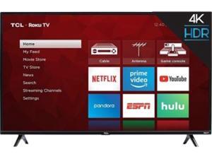 TCL CLASS 4-SERIES 50” 4K UHD HDR ROKU SMART TV 50S425 (2019) TCL CLASS 4-SERIES 50” 4K UHD HDR ROKU SMART TV 50S425 (2019)