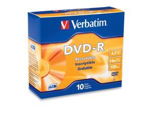 Verbatim 4.7GB 16X DVD-R 10 Packs Disc Model 95099 Verbatim 4.7GB 16X DVD-R 10 Packs Disc Model 95099