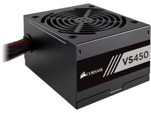 CORSAIR VS Series, VS450, 450 Watt (450W), Active PFC, 80 PLUS White Certified Power Supply CORSAIR VS Series, VS450, 450 Watt (450W), Active PFC, 80 PLUS White Certified Power Supply