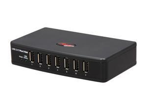 Rosewill RHUB-300 - 7-Port USB 2.0 Hub with Power Adapter Rosewill RHUB-300 - 7-Port USB 2.0 Hub with Power Adapter