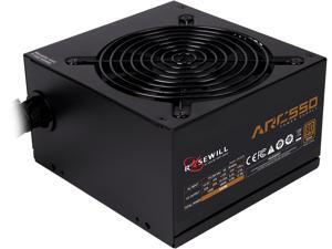 Rosewill ARC-550, ARC Series 550W Gaming Power Supply, 80 PLUS Bronze Certified, Single +12V Rail, Intel 4th Gen CPU Ready, SLI & CrossFire Ready Rosewill ARC-550, ARC Series 550W Gaming Power Supply, 80 PLUS Bronze Certified, Single +12V Rail, Intel 4th Gen CPU Ready, SLI & CrossFire Ready