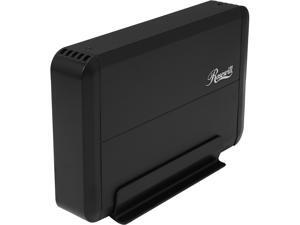 Rosewill RX307-PU3-35B - 3.5" Hard Drive Enclosure - SATA III, USB 3.0, Energy Saving, UASP, Black Aluminum & ABS Plastic Rosewill RX307-PU3-35B - 3.5" Hard Drive Enclosure - SATA III, USB 3.0, Energy Saving, UASP, Black Aluminum & ABS Plastic