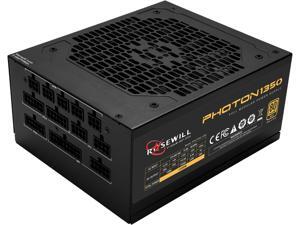 Rosewill Computer Gaming Power Supply, Fully Modular 80 PLUS Gold 1350W PC Desktop PSU, Silent 135mm Fan, ATX12V/EPS12V, SLI & CrossFire Ready - PHOTON 1350 Rosewill Computer Gaming Power Supply, Fully Modular 80 PLUS Gold 1350W PC Desktop PSU, Silent 135mm Fan, ATX12V/EPS12V, SLI & CrossFire Ready - PHOTON 1350