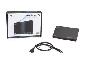 VANTEC NST-266S3-BK 2.5-Inch SATA 6Gb/s to USB 3.0 HDD/SSD Aluminum Enclosure, Black VANTEC NST-266S3-BK 2.5-Inch SATA 6Gb/s to USB 3.0 HDD/SSD Aluminum Enclosure, Black